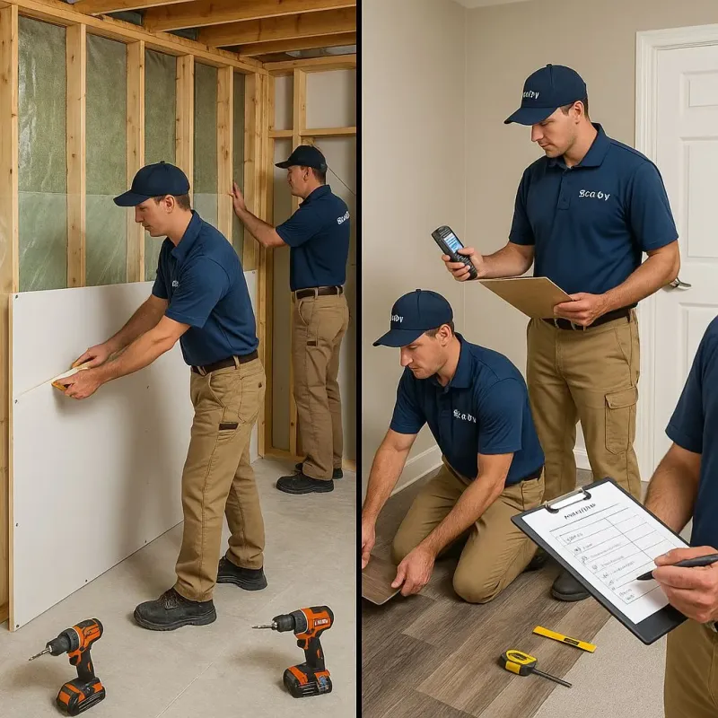 Repairs and Reconstruction process in Deer Park, IL