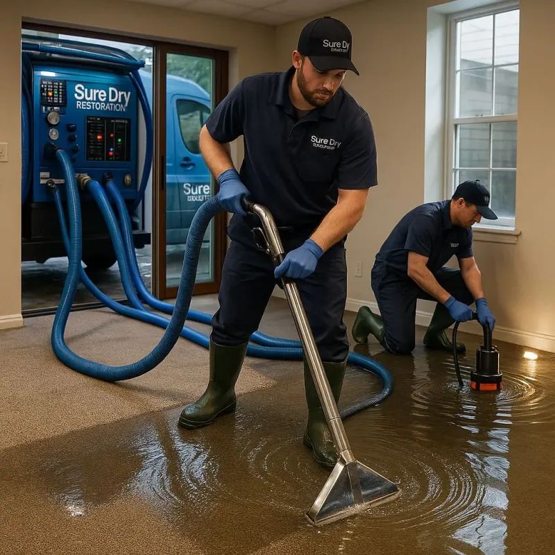 Water Extraction and Removal process in Deer Park, IL